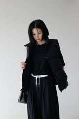 オビカラーマッチングマルチスラックス/Obi Color Matching Multi Slacks (2color)