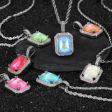 NEON DIAMOND NECKLACE (6652494577782)