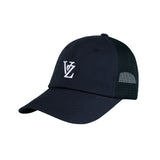 [VARZAR] 3D Monogram Side Mash Ball Cap Navy