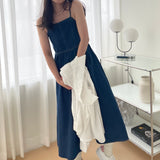 2color デニムキャミソールワンピース / Denim camisole dress