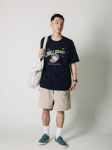DAKYAM 2023 S/S Let's Chill Dude Retro Sandwich Kids Head T-Shirt