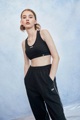 HIDE Cross Bra Top (Black) (6570977198198)