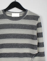 ウエストオープンニット / Waist open knit (4color)