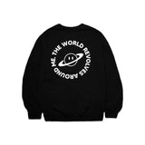 リボルブスウェット / Revolve Sweatshirt Black (4595379896438)
