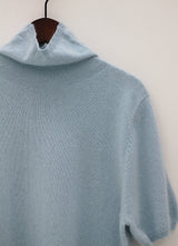 ラクーンタートルスリーブニット / Raccoon Turtle Short Sleeve Knit (3color)