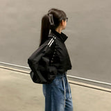 トラック2wayハイネックウィンドブレーカー
