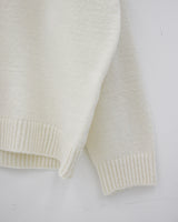 オレインハーフジップアップニット / Orein Half Zip Up Knit (6color)