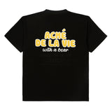 パンケーキベアショートスリーブTシャツ BLACK