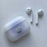 Blue - Chilling Heart Star AirPods Case_matt