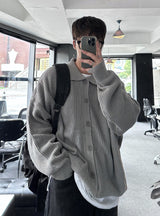 never dori loosefit kara cardigan 
