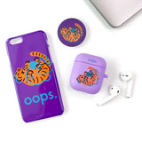 OOPS TIGER AIRPODS CASE (6538469277814)