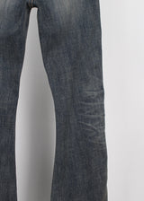LINE BOOTS CUT DENIM