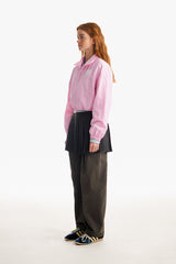 ドゥードゥルチェリークロップウィンドブレーカー／DOODLE CHERRY CROP WINDBREAKER [PINK]