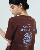 APOCALYPSE CLOVER TSHIRT-BROWN (6681178505334)