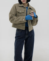 ブックルトラッカージャケット / Bookle trucker jacket (2color)