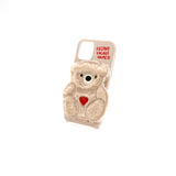 SUN CASE PATCH FUR BEAR MILKY IVORY (6535228129398)