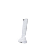 Lace-Up Walker Boots(White)