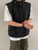 Track anorak vest
