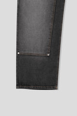 EN Slave Double Nee Denim Pants (2 colors)