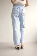 クシオジーンズ / CUSHIO JEANS / STRAIGHT DENIM PANTS