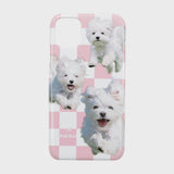 Hard phone case CHECKERBOARD (6674850414710)