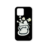 [セット] ブーケシリーズ：ナルシシズムフォンケース + スマホグリップ / [SET] Bouquet series : Narcissism phone case + griptok