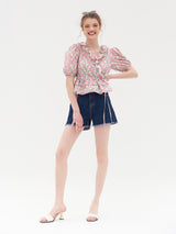 AMY RUFFLE DETAIL WRAP BLOUSE_PINK (6580884963446)