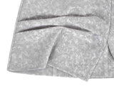 スエードミニラップスカート/DOZI - Suede Mini Wrap Skirt _ Light Grey