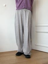 [S,M,L] Katet Pintuck Wide Training Pants