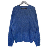 (UNISEX) リターンケーブルクラシックニット