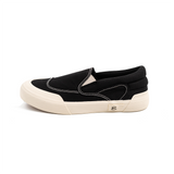 Cloud Slip On Black White Sneakers