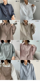 ハニハーフクロップシャツ / Hani half Crop Shirt