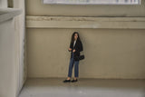 ウールツイルセットアップジャケット/WOOL TWILL SETUP JACKET_NAVY