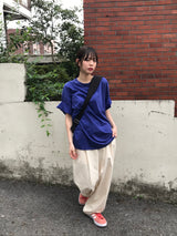 Slip down dyeing boxy t 