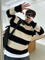 キャンディーデイリーダンガララウンドニット/[BEST]CANDY DAILY DANGARA ROUND KNIT(8COLOR)