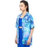 3D Printed Shirt _ Blue