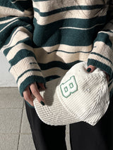 Lion Border Round Knit (3color)