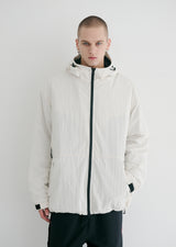 ソフトフーディージャケット/BSR2223FWJK013 SOFT HOODIE JACKET CREAM