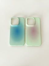 blush hard case-blue+green