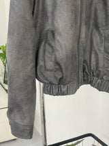Arcti leather blouson jacket