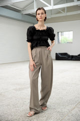 Magnolia puffy cotton blouse (6569462497398)