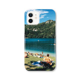 サンベイジングiPhoneケース/Sunbathing (Glossy)