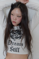 ローズプリント長袖Tシャツ / Rose Print t (3 colors)
