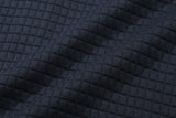 ワッフルエンボスタートルネック / WAFFLE EMBOSS TURTLENECK_NAVY