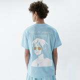 ピグメントリアングラフィックTシャツ / PIGMENT RIAN GRAPHIC TSHIRTS (4523278729334)