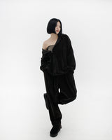 コージーフードジップアップ/Cozy Hood Zip-Up (3color)