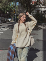 (UNISEX) セーフウィンターウールベーシックニット