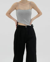 ベーシックアンフッテッドキャップスリーブレス/Basic Unfooted Cap Sleeveless (3color)