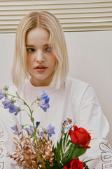 G ロングスリーブ / G LONG SLEEVE (white)