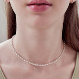sugar pearl necklace